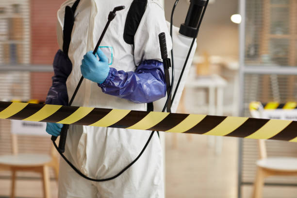 Professional Biohazard technician working in Sugar Valley, GA